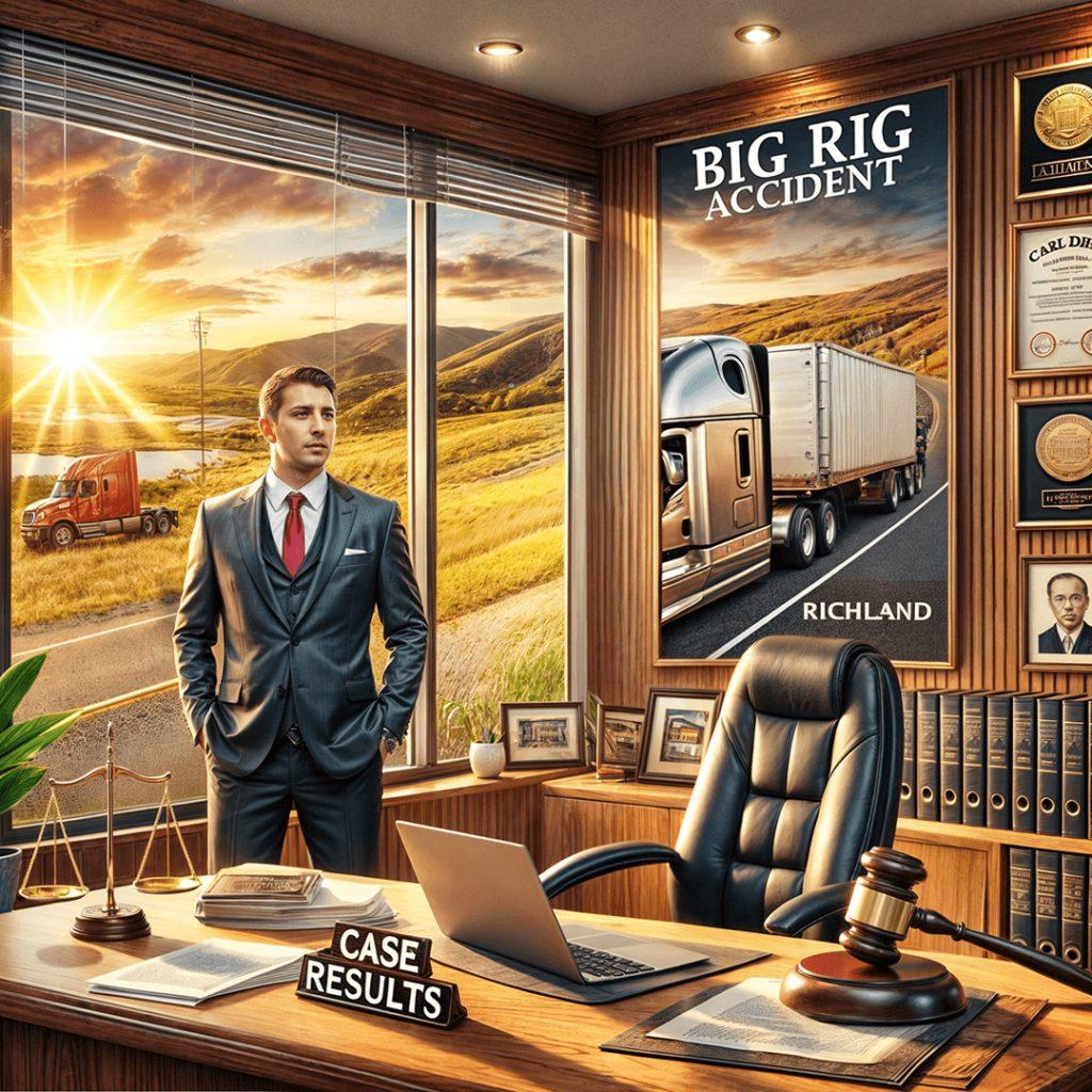 You Need the Expertise to Win the Big Rig Accident Case. Our Big Rig Accident Attorney in Richland WA can do That!