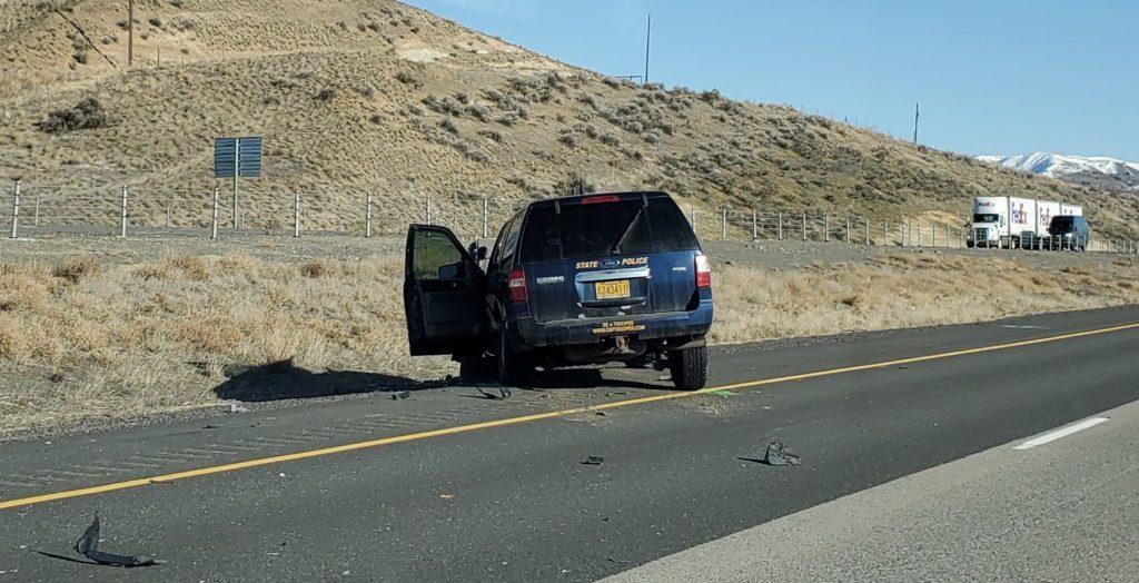 State Trooper collision