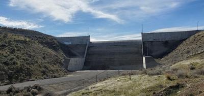 As dry as the Zintel Canyon Dam